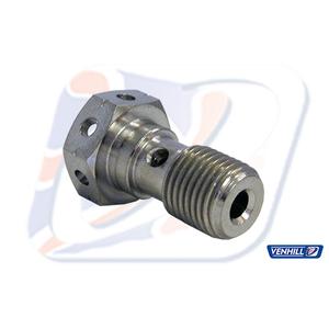 Banjo bolt Venhill M10X1mm titanium