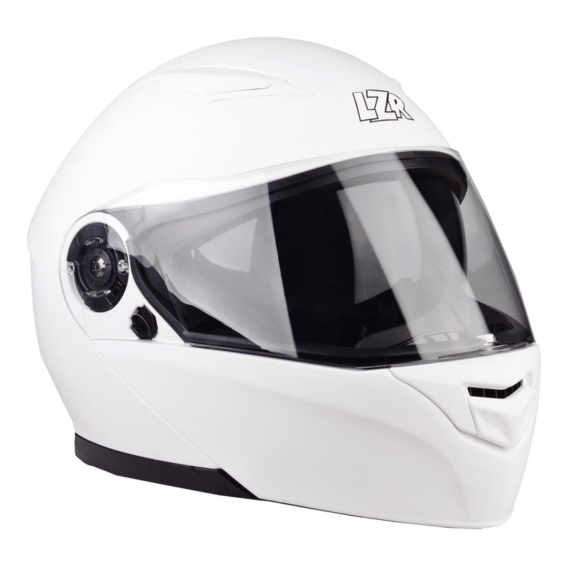 Szczękowy kask motocyklowy Lazer MH2 Z-Line biały połysk wyprzedaż