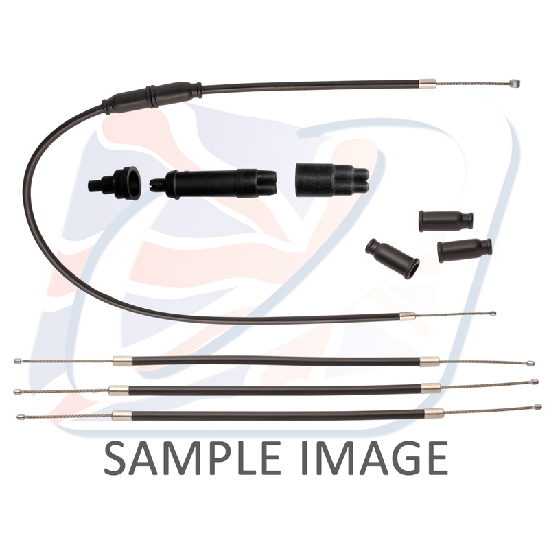 Throttle Cable Venhill featherlight black
