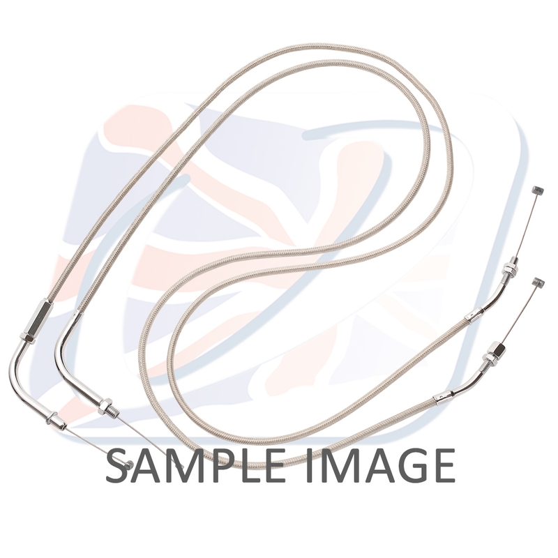 Throttle cables (pair) Venhill featherlight black for SUZUKI SV 650 / S 2003-2014, SUZUKI SV 1000 / S 2003-2007