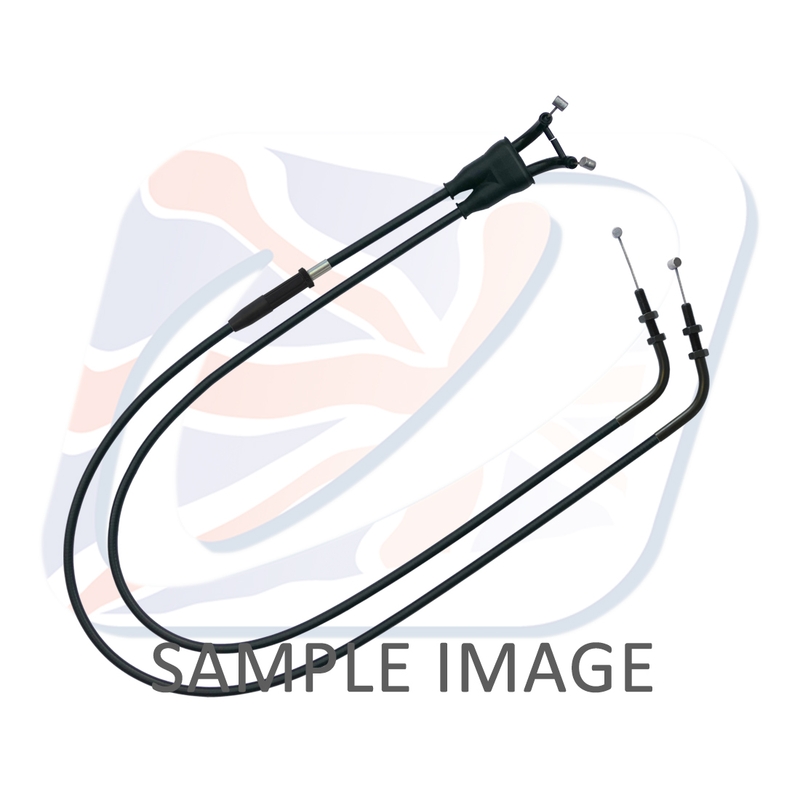 Throttle cable Venhill featherlight black