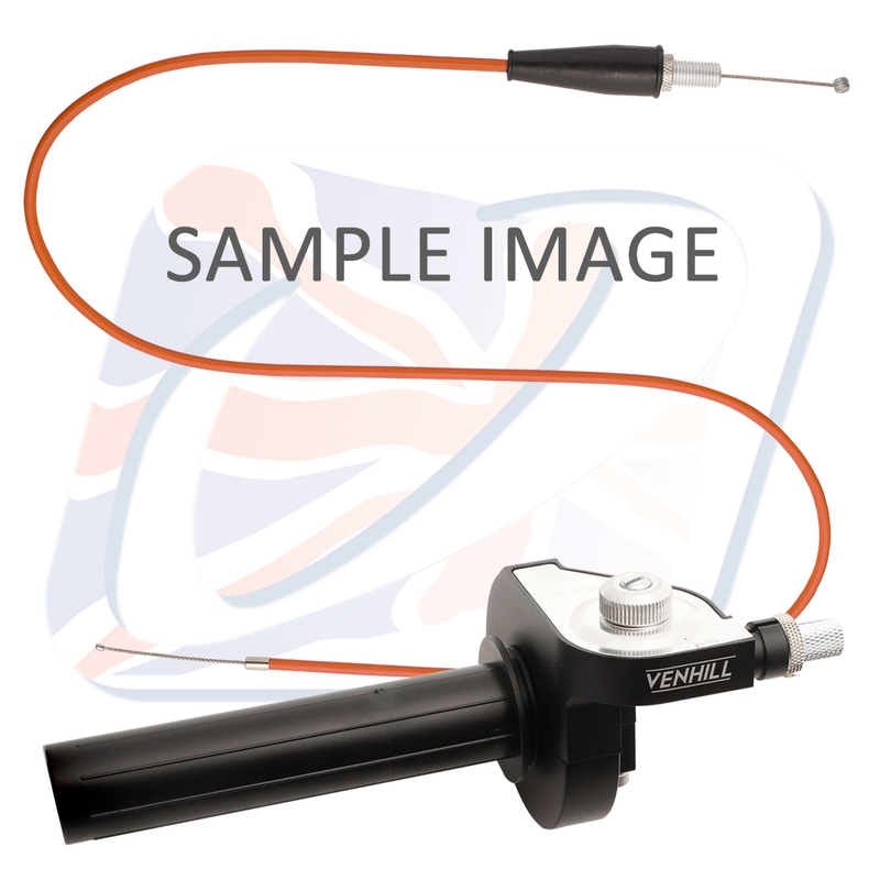 Twistgrip conversion 600A Venhill featherlight orange