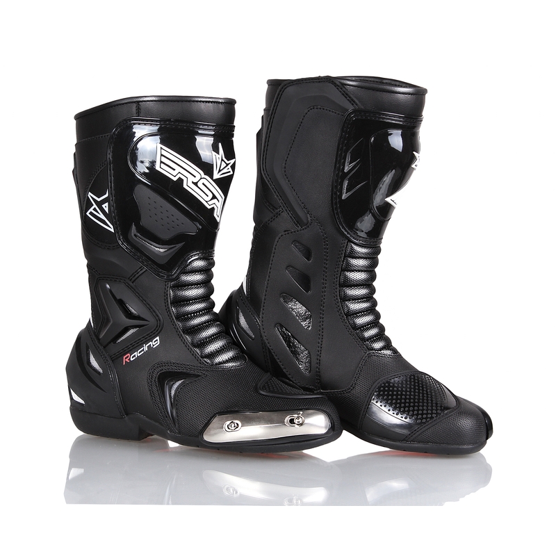 Buty motocyklowe RSA Racing II czarne - II. jakość
