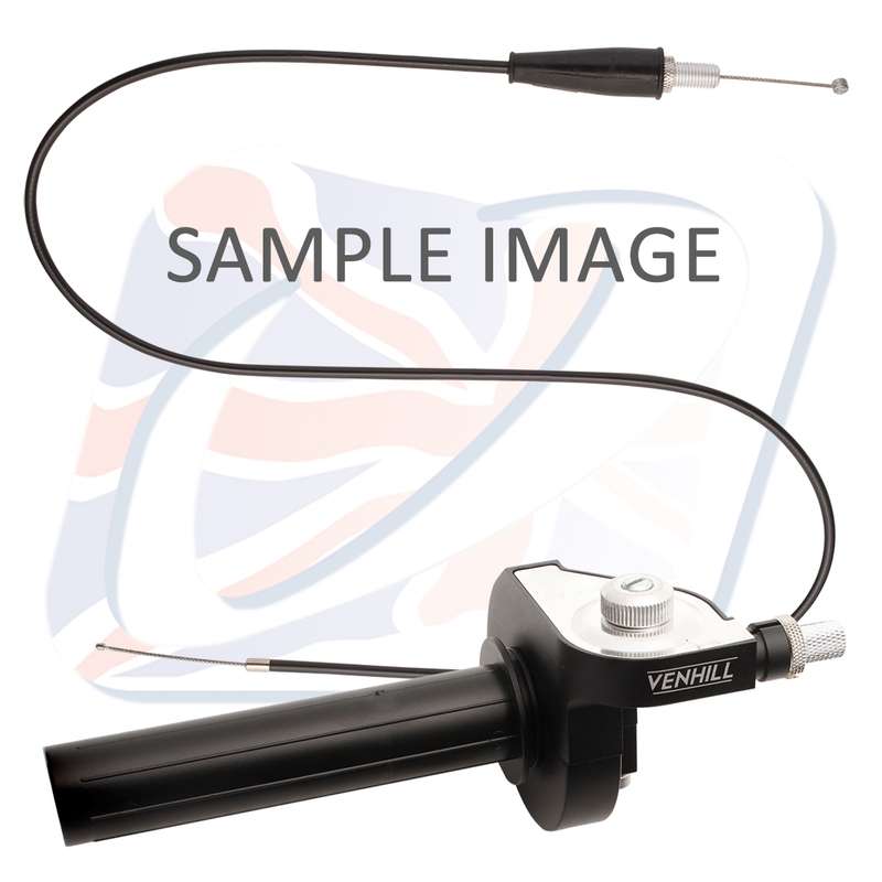 Fast action twistgrip 600A Venhill including cable
