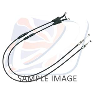 Throttle cables (pair) Venhill K02-4-043-BK featherlight black