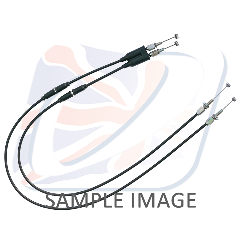 Throttle cables (pair) Venhill featherlight black