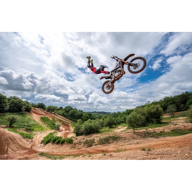 Motocrossowe spodnie Shot DEVO Ultimate czarno-czerwone wyprzedaż