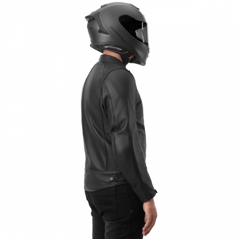 Kurtka motocyklowa skórzana Shima Hunter 3.0 czarna