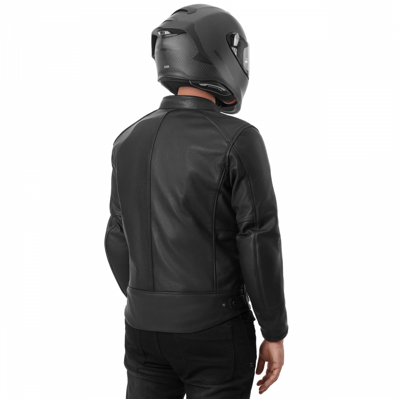 Kurtka motocyklowa skórzana Shima Hunter 3.0 czarna