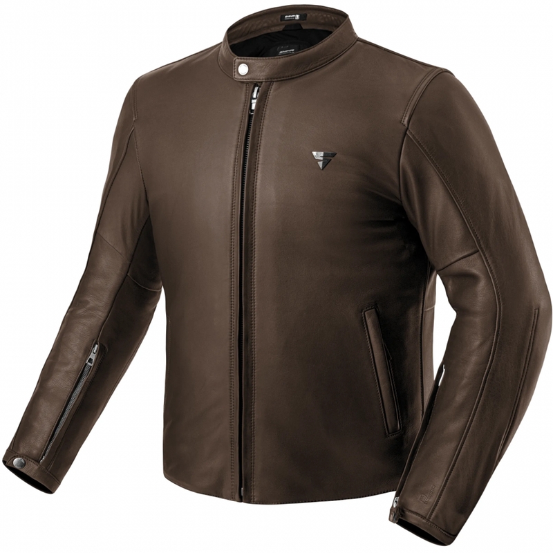 Kurtka motocyklowa skórzana Shima Hunter 3.0 brązowa