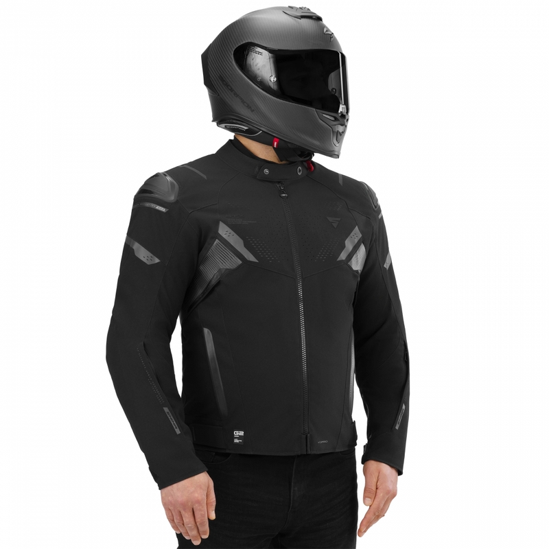 Kurtka motocyklowa Shima STX czarna
