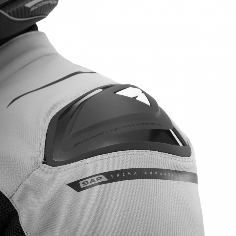 Kurtka motocyklowa Shima STX Air szaro-czerwona