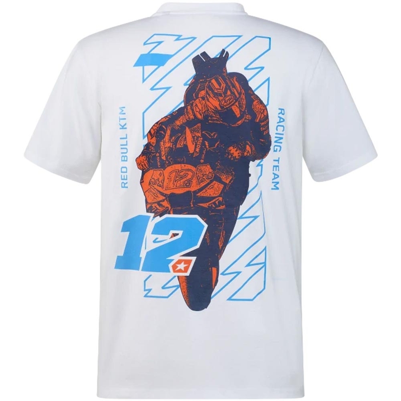 Koszulka motocyklowa KTM Viñales w kolorze białym