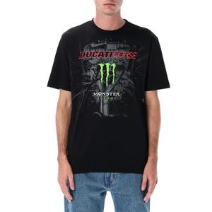 Koszulka Ducati Corse Monster Energy czarna