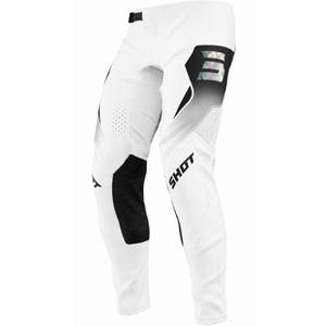 Spodnie motocrossowe Shot Aerolite Phase białe