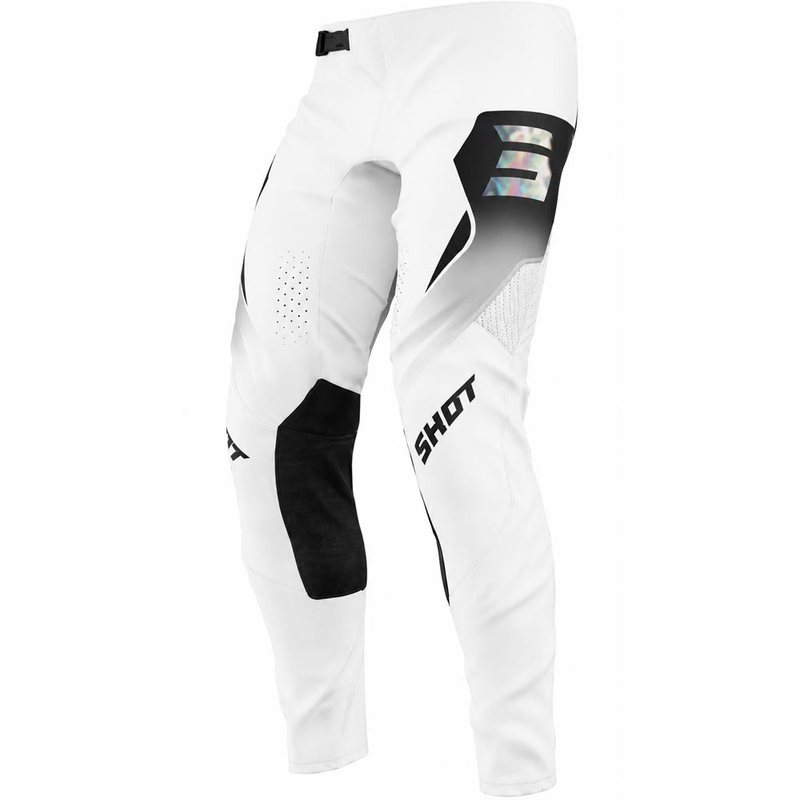 Spodnie motocrossowe Shot Aerolite Phase białe