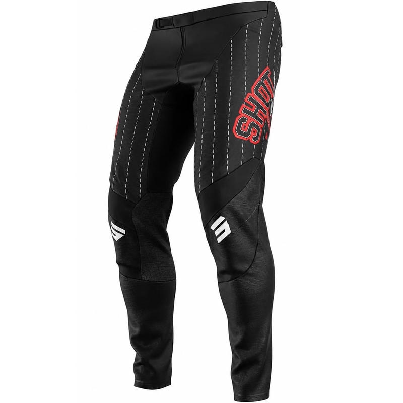 Spodnie motocrossowe Shot Contact Dawg w kolorze czarnym