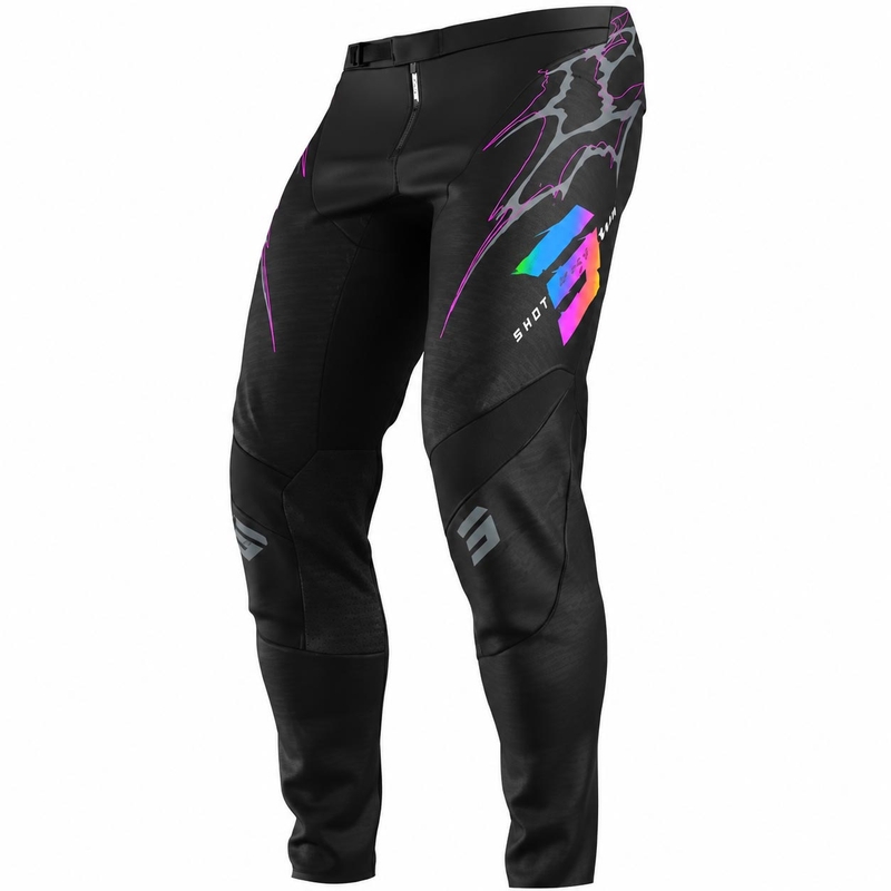 Spodnie motocrossowe Shot Contact Rac czarne