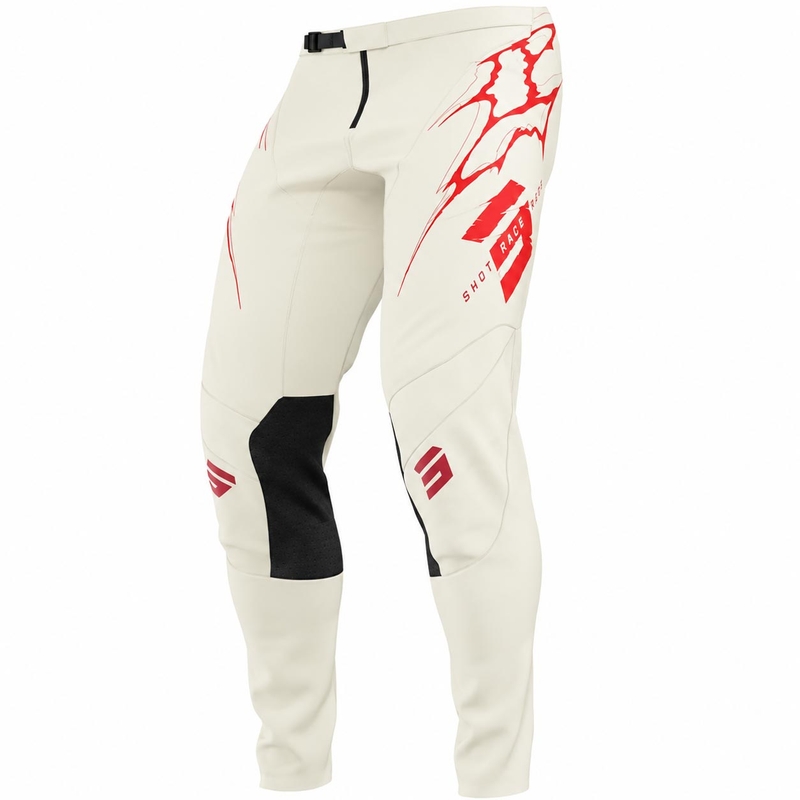 Spodnie motocrossowe Shot Contact Rac w kolorze piaskowym