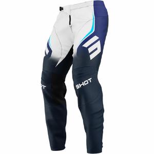 Spodnie motocrossowe Shot Devo Future niebieskie