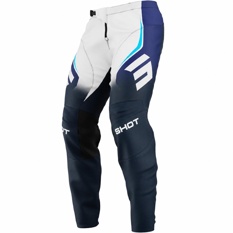 Spodnie motocrossowe Shot Devo Future niebieskie