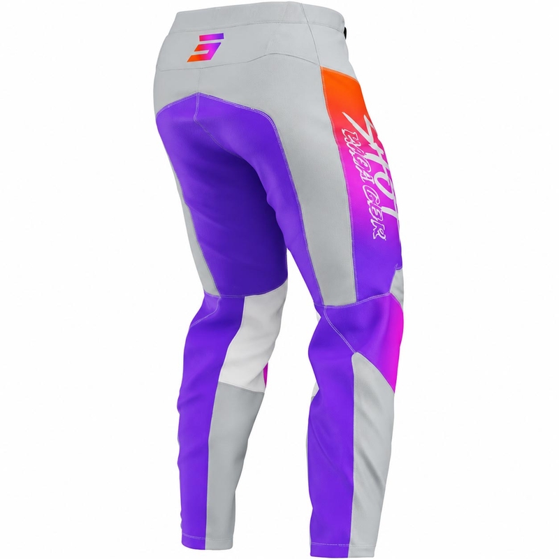 Spodnie motocrossowe Shot Devo Montana w kolorze fioletowym