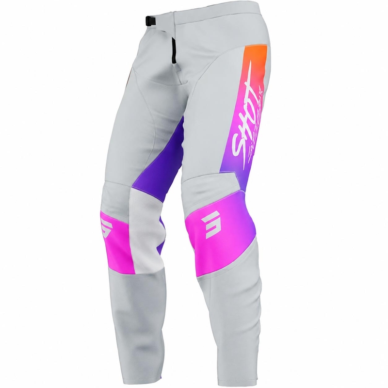 Spodnie motocrossowe Shot Devo Montana w kolorze fioletowym