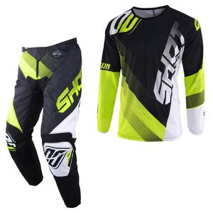 Komplet (bluza + spodnie) Shot DEVO Ultimate czarno-fluo żółty