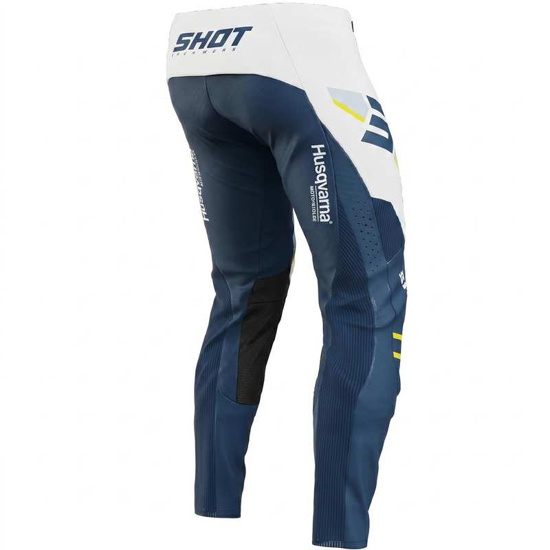 Spodnie motocrossowe Shot Aerolite HVA 27 niebieskie
