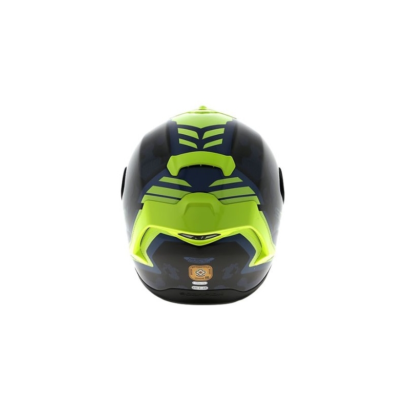 Integralny kask motocyklowy Scorpion EXO-R1 Air Ogi czarno-fluo żółty wyprzedaż