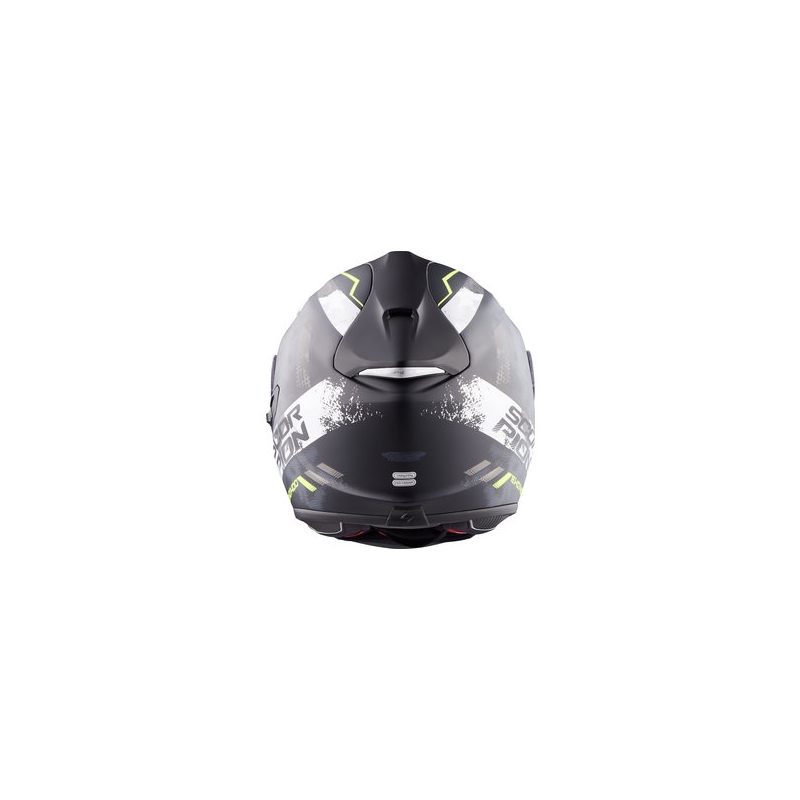 Integralny kask motocyklowy Scorpion EXO-1400 Air Sylex czarno-srebrny