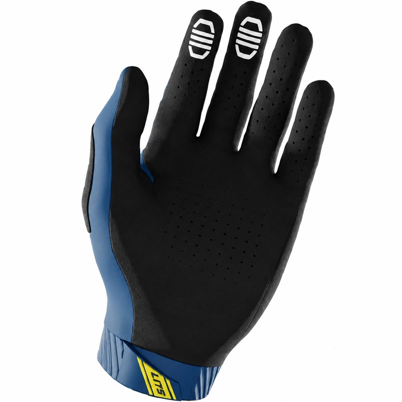 Rękawiczki motocrossowe Shot Lite HVA 27 niebieskie