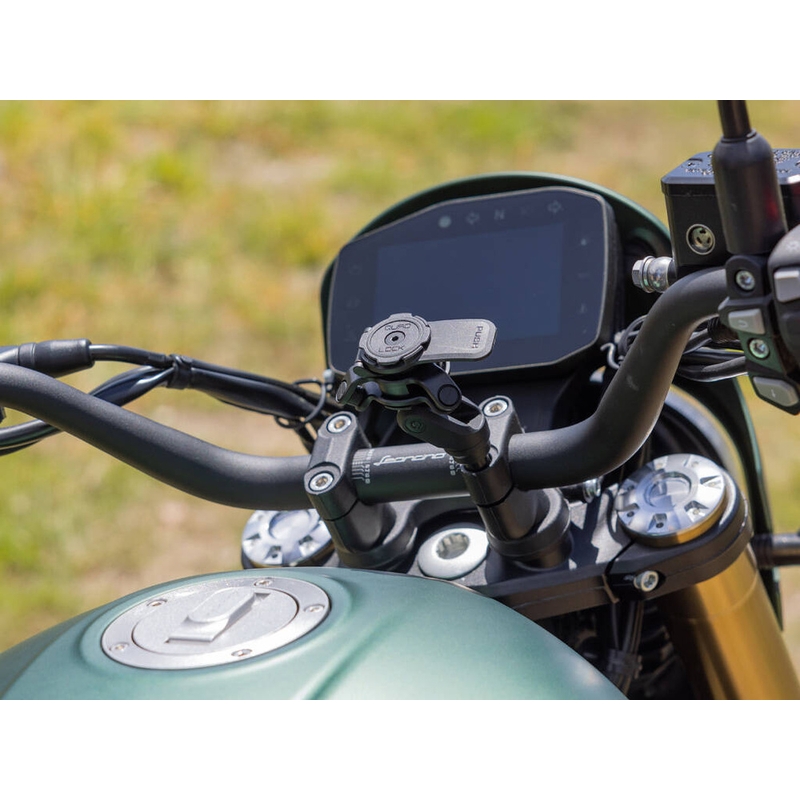 Uchwyt na telefon Quad Lock® PRO na kierownicę, czarny