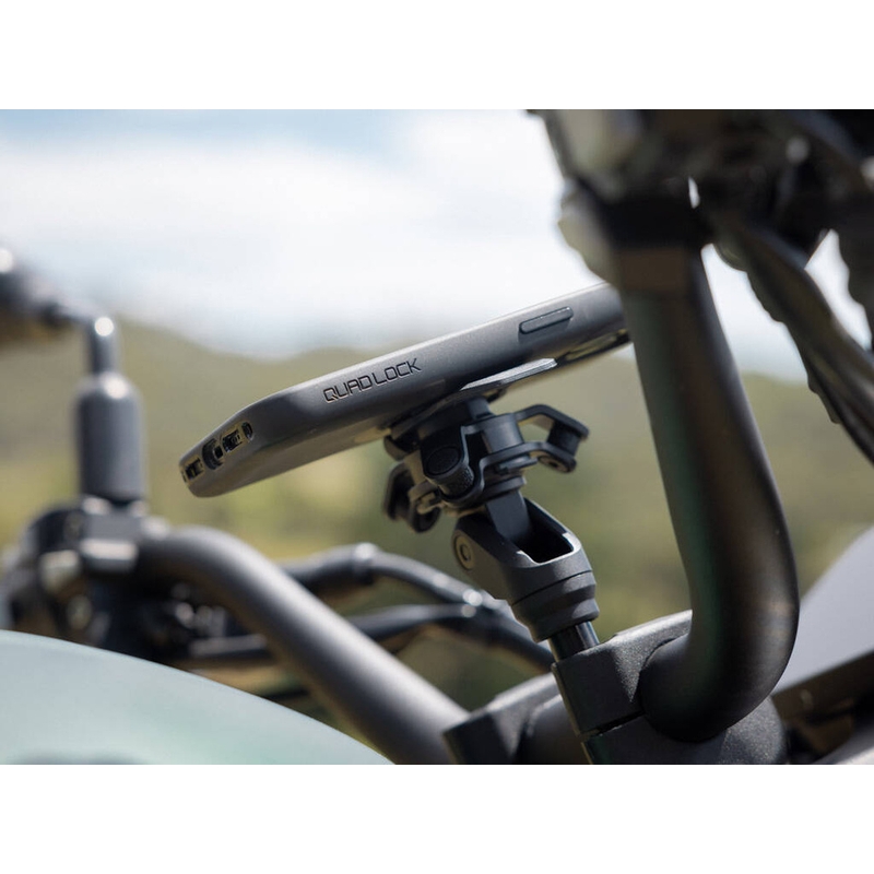 Uchwyt na telefon Quad Lock® PRO na kierownicę, czarny