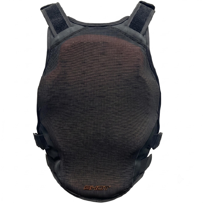 Ochraniacz klatki piersiowej Shot Race Evo D3O® w kolorze czarnym