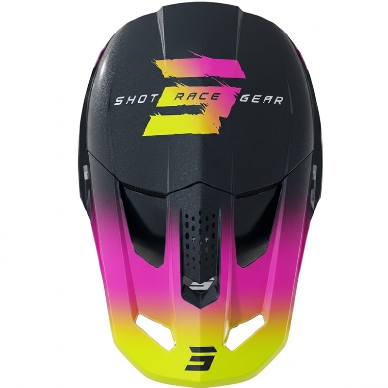 Kask motocrossowy Shot Speed Rac perłowo-niebieski