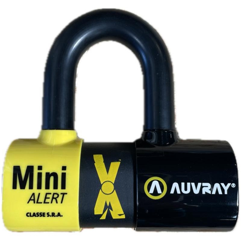 Blokada tarczy hamulcowej Auvray XTREM Mini Alert z alarmem, czarna