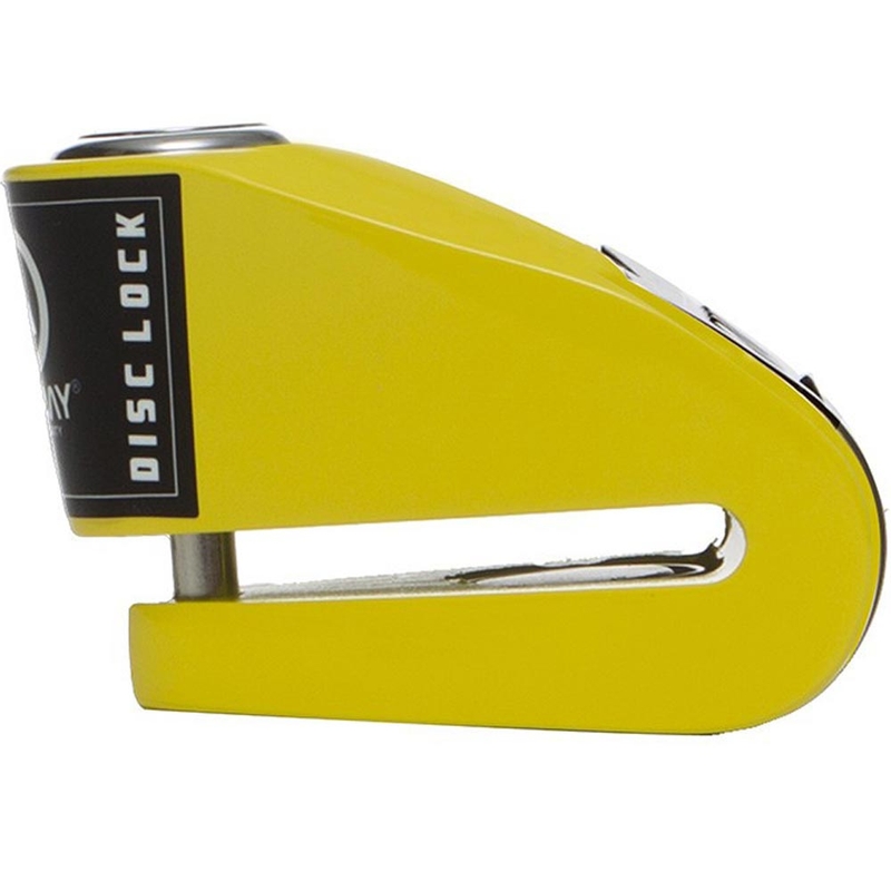 Blokada tarczy hamulcowej Auvray B-Lock 06 z alarmem 120 dB, żółta