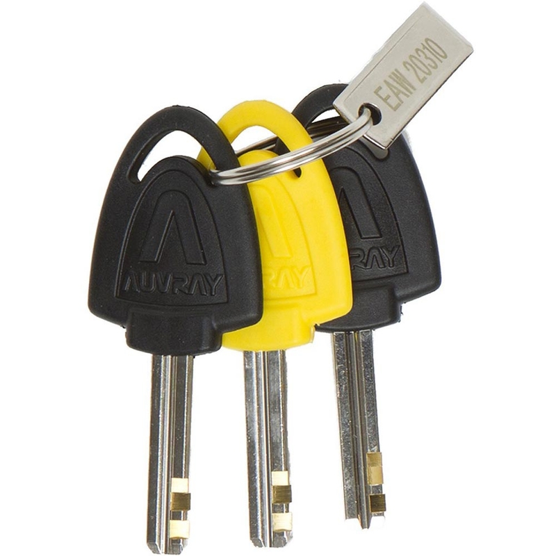 Blokada tarczy hamulcowej Auvray B-Lock 06 z alarmem 120 dB, żółta