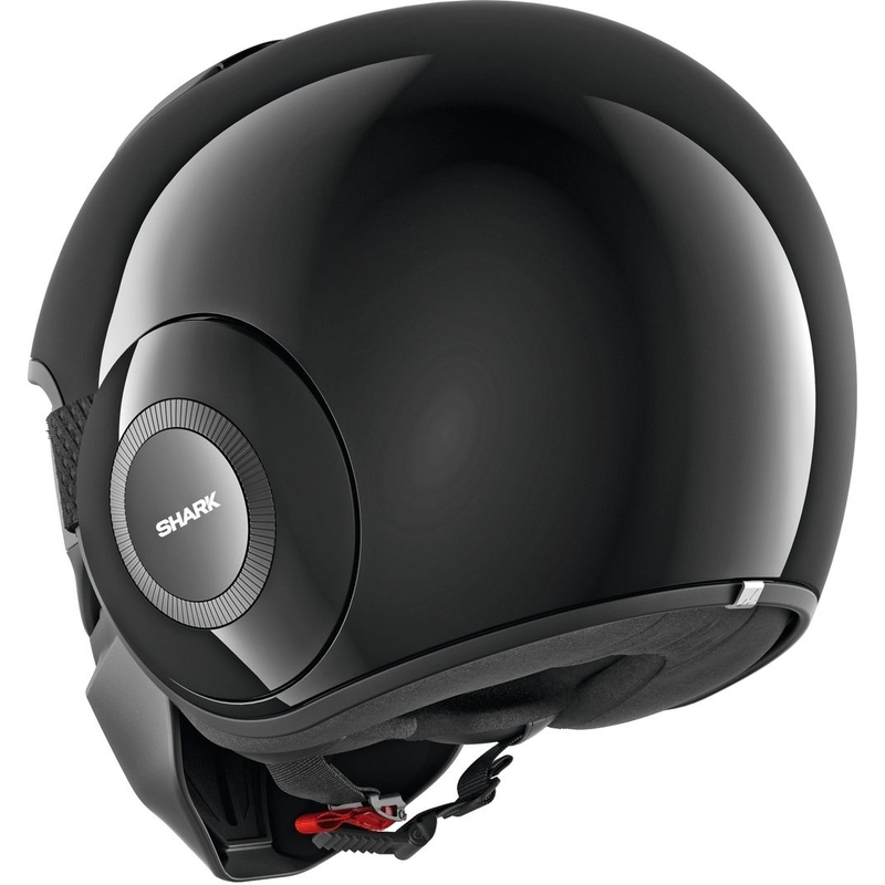 Otwarty kask motocyklowy SHARK DRAK Blank czarny połysk