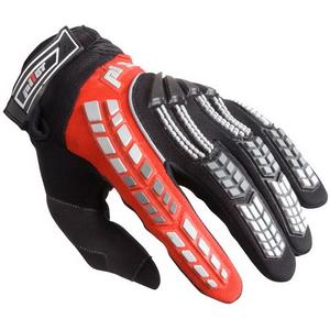 Motocrossowe rękawice Pilot czarno/czerwone