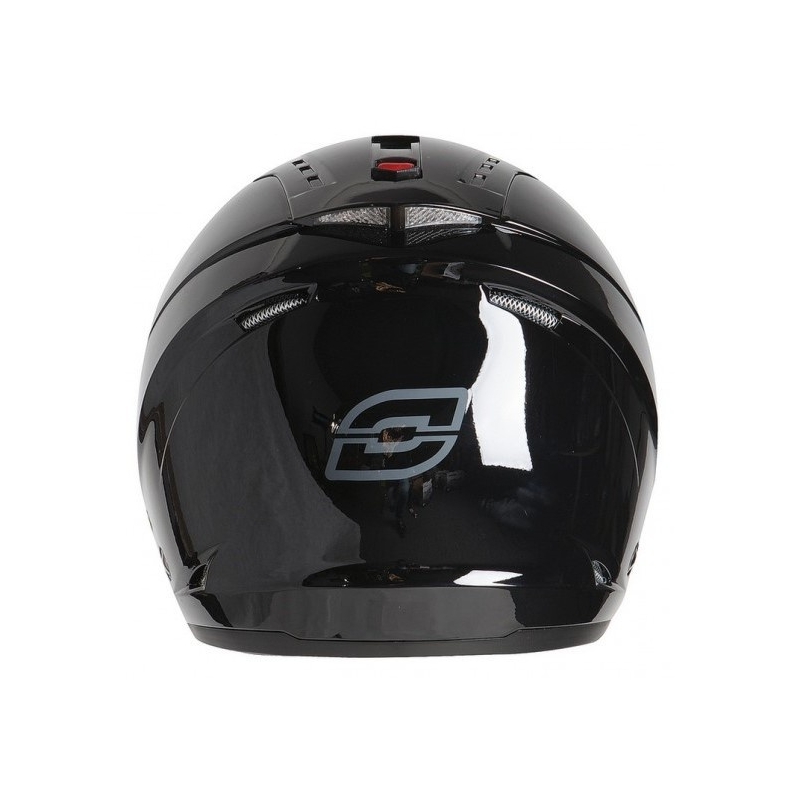 Otwarty kask motocyklowy Ozone A802 czarny-połysk wyprzedaż