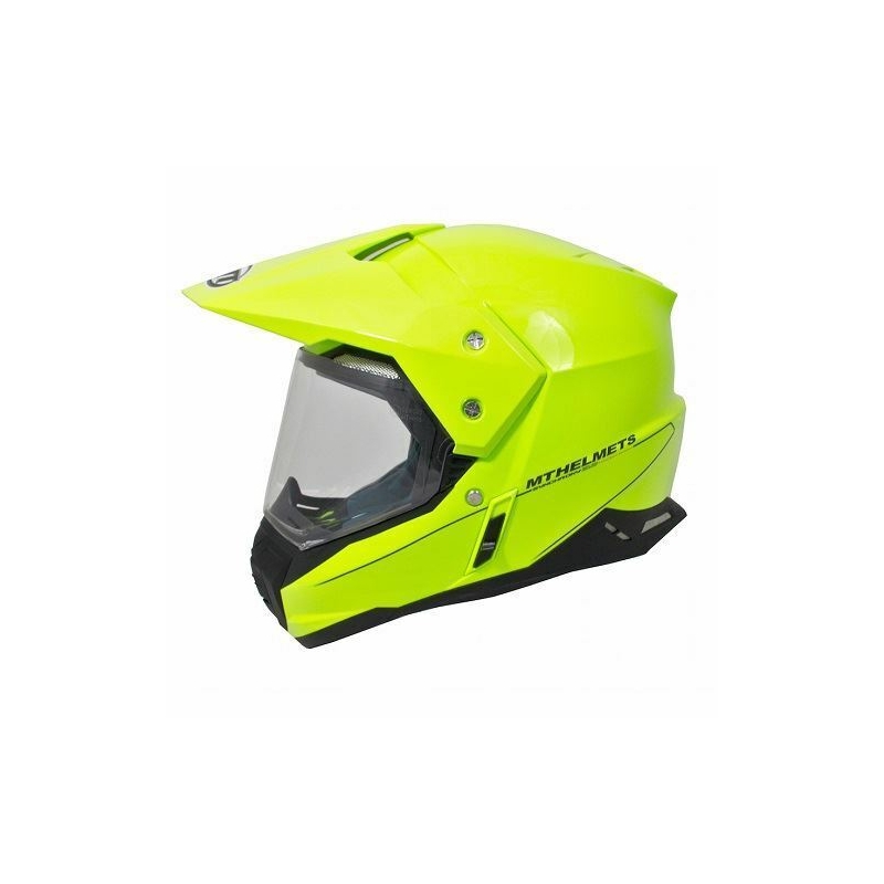 Enduro kask MT Synchrony Duosport SV fluo żółty wyprzedaż