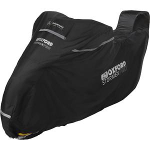 Pokrowiec motocyklowy Oxford Stormex Pro (z bagażnikiem) czarny