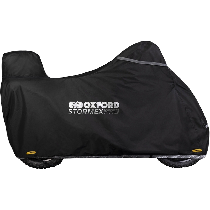 Pokrowiec motocyklowy Oxford Stormex Pro (z bagażnikiem) czarny