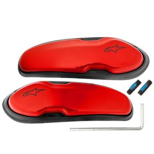 Klapki do butów Alpinestars Supertech R/SMX PLUS/SMX-6/SMX S i SMX-1 R czerwone