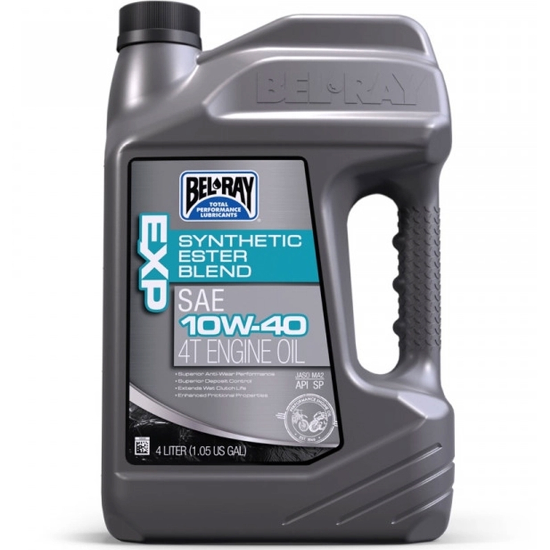 Engine oil Bel-Ray EXP SYNTHETIC ESTER BLEND 4T 10W-40 4 l
