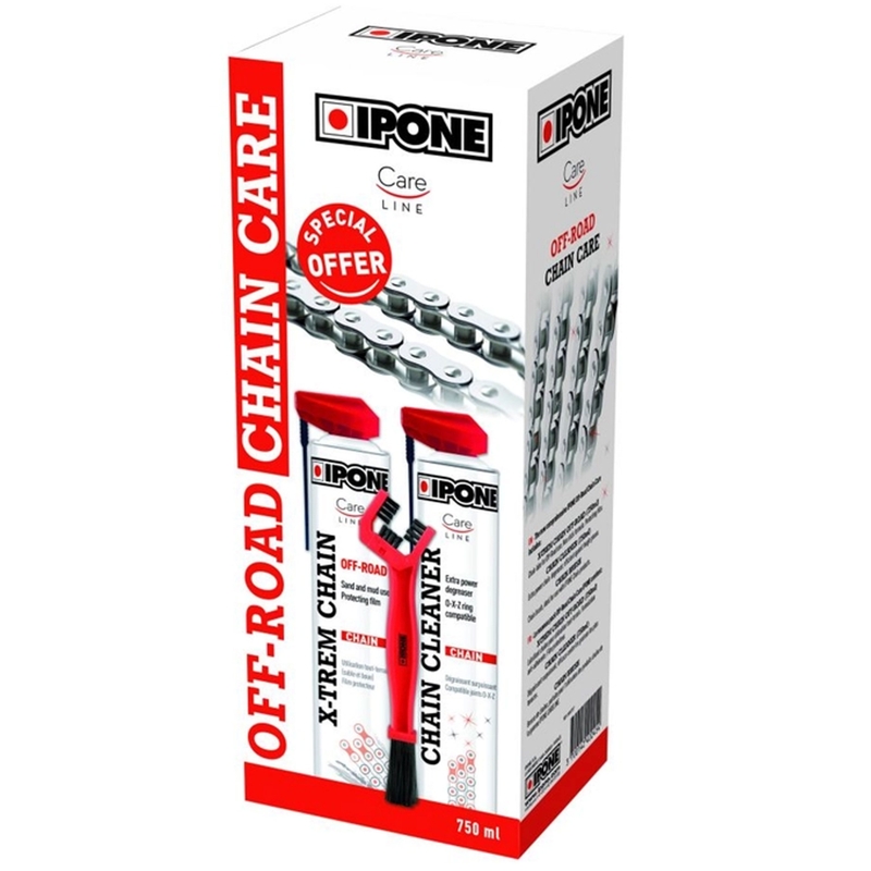 Zestaw do czyszczenia i smarowania Ipone Off Road Chain Care