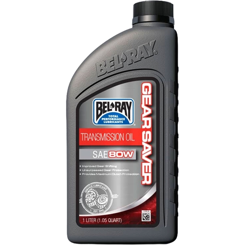 Gear oil Bel-Ray GEAR SAVER TRANSMISSION OIL Oil 80W 1 l