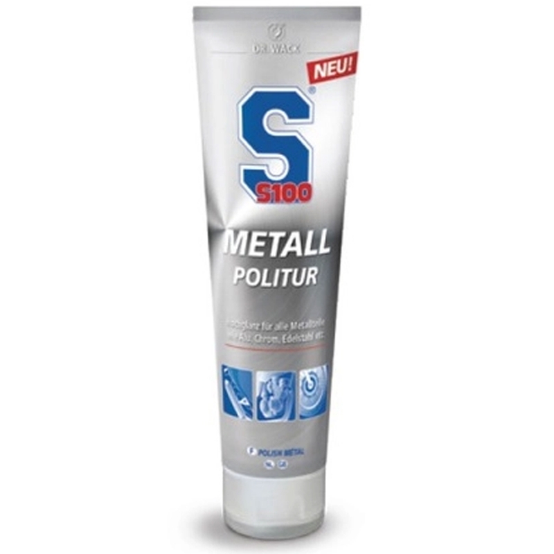 Środek do polerowania powierzchni chromowanych, aluminiowych i metalowych S100 100 ml